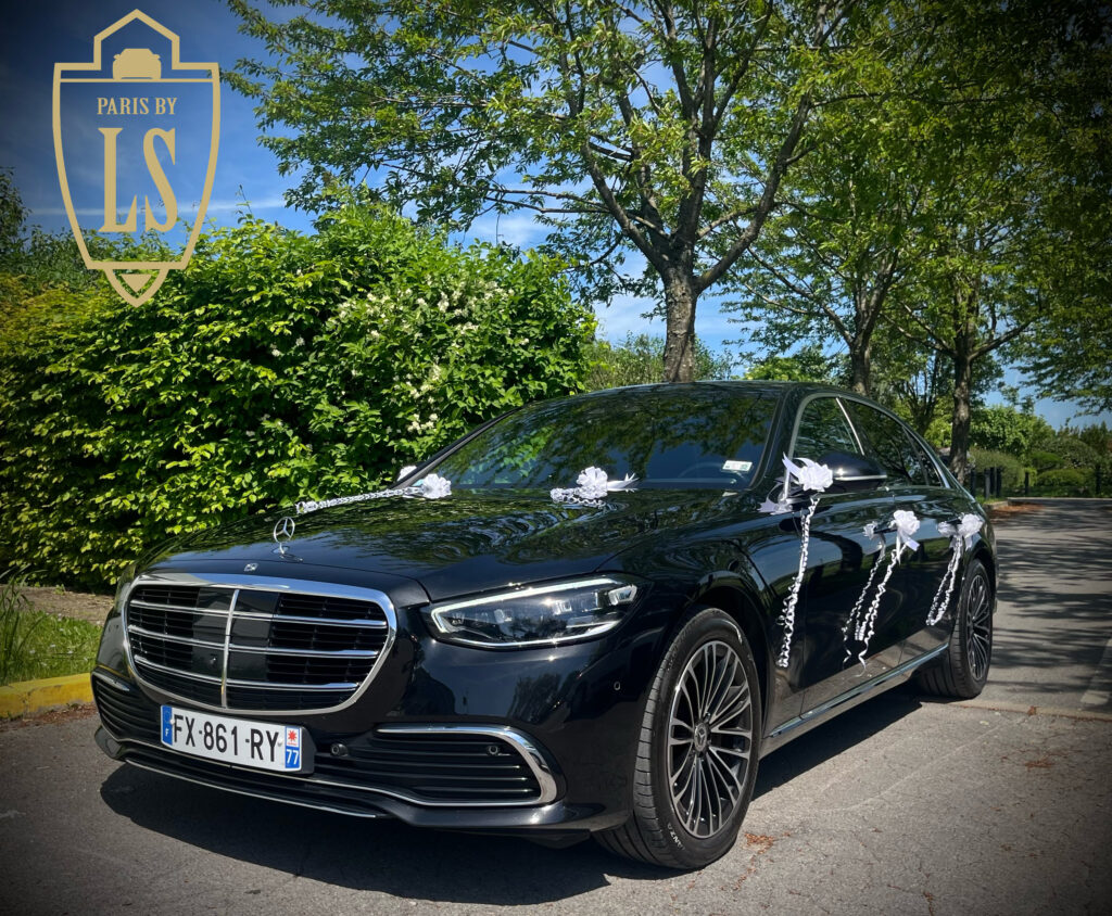 louez une voiture de luxe avec chauffeur pour votre mariage à paris et marne la vallée